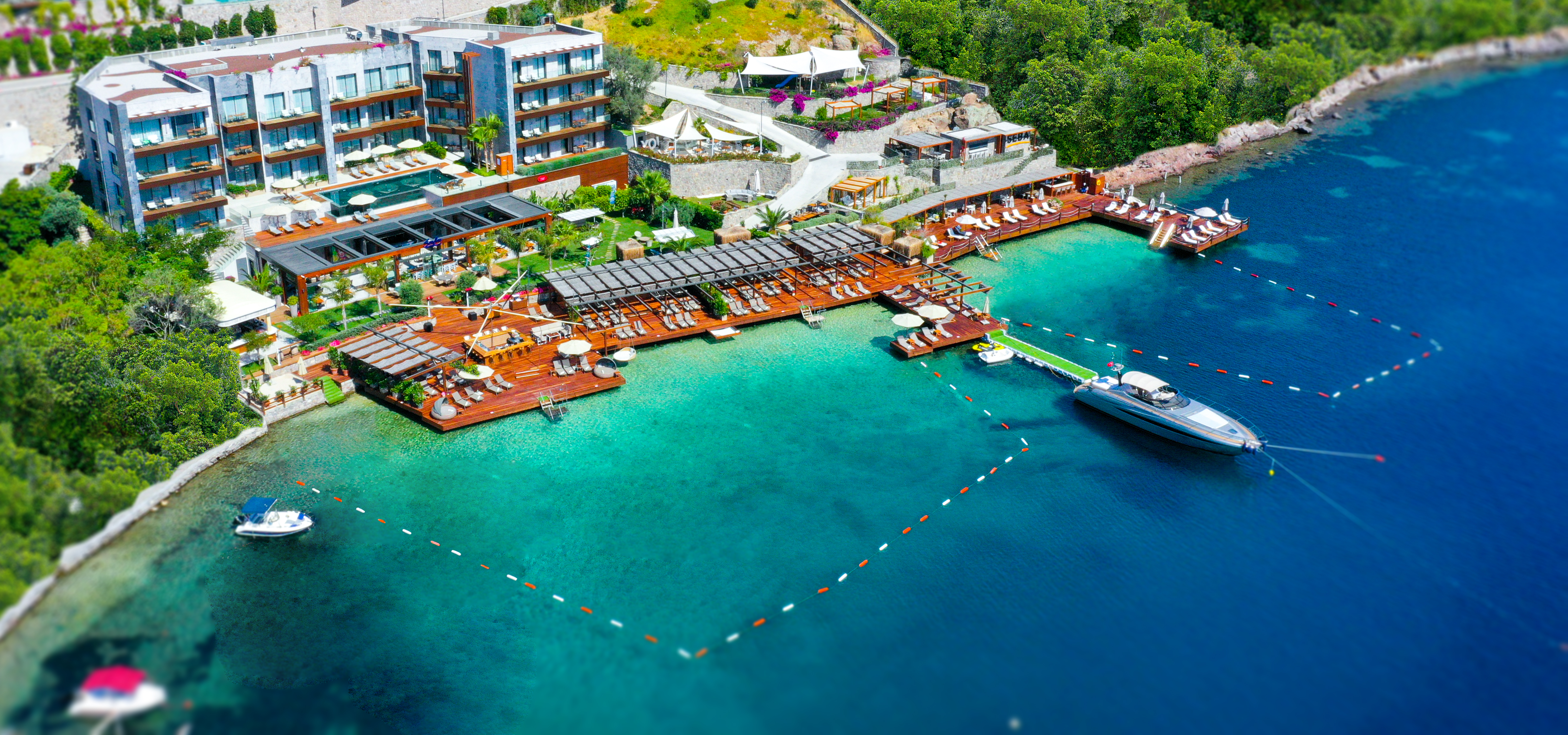 Mare Deluxe Residences & Villas Gündogan Exteriör bild