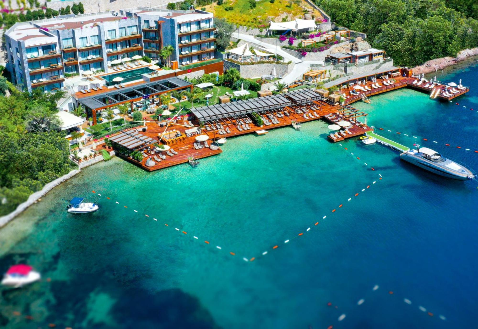 Mare Deluxe Residences & Villas Gündogan Exteriör bild